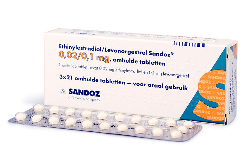 Etinilestradiol/levonorgestrel 0,03/0,15 mcg